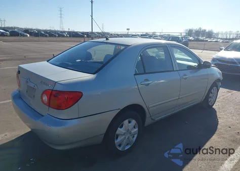 2004 Toyota Corolla Le from USA, damaged, VIN 2T1BR32E44C318188